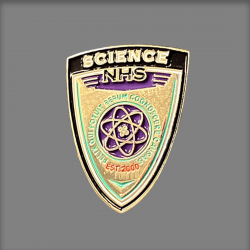 Science National Honor Society membership lapel pin