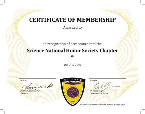 Membership Certificates